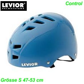 Helm LEVIOR Control hellblau Grösse S 49-53 cm Restbestand